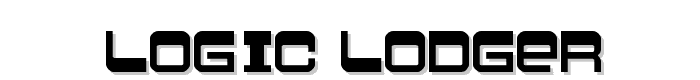 Logic lodger font